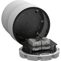 RIPL-16 X-polarisierte 16x16 Mu-MIMO 4G/5G Rundstrahlantenne von Poynting mit RUTX Router