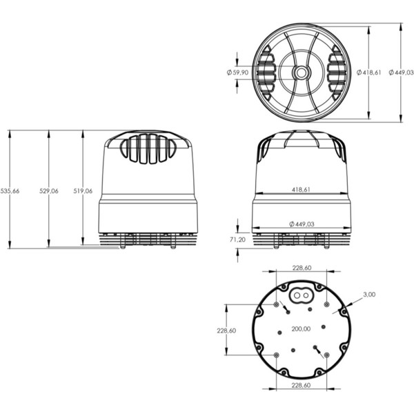 Wittenberg WB 516 5G Rundstrahlantenne - Für Besseren Mobilfunk-Empfang Innen Und Außen