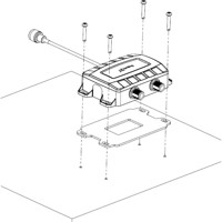 SPLT-16 410-7200 MHz Ultra-Breitband 2-Wege Splitter von Poynting Montage