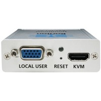 Dominion KX II-101 V2 von Raritan ist ein KVM-over-IP-Switch für bis zu 8 Benutzer auf 1Server/PC.