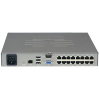 DLX-216 von Raritan ist ein KVM over IP Switch mit 16 Serverports für 2 Remotebenutzer und 1 lokalen Benutzer.