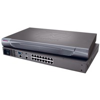 DSX16 von Raritan ist ein serieller Konsolenserver mit 16 Ports.