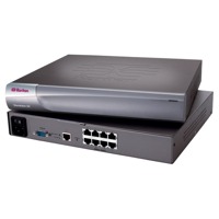 DSX8 von Raritan ist ein serieller Konsolenserver mit 8 Ports.