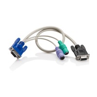 DKX2-101-LPKVMC von Raritan ist ein Port-Kabel für Video-Zugang auf DKX2-101.