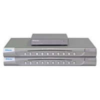 MCCAT KVM Switches von Raritan mit 8-16 Ports für 1 oder 2 Benutzer.