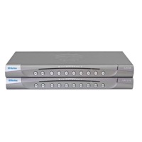 MCCAT KVM Switches von Raritan mit 8-16 Ports für 1 oder 2 Benutzer.