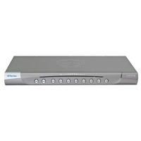 MCCAT216 von Raritan ist ein KVM Switch über CAT5 für 2 Benutzer auf 16 Serverports.