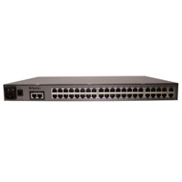 P2-UMT242 von Raritan ist ein Matrix KVM-Switch für 2 Benutzer auf 43 Serverports.