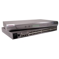 P2-UMT442 von Raritan ist ein Secure Matrix KVM-Switch für 4 Benutzer auf 42 Serverports.