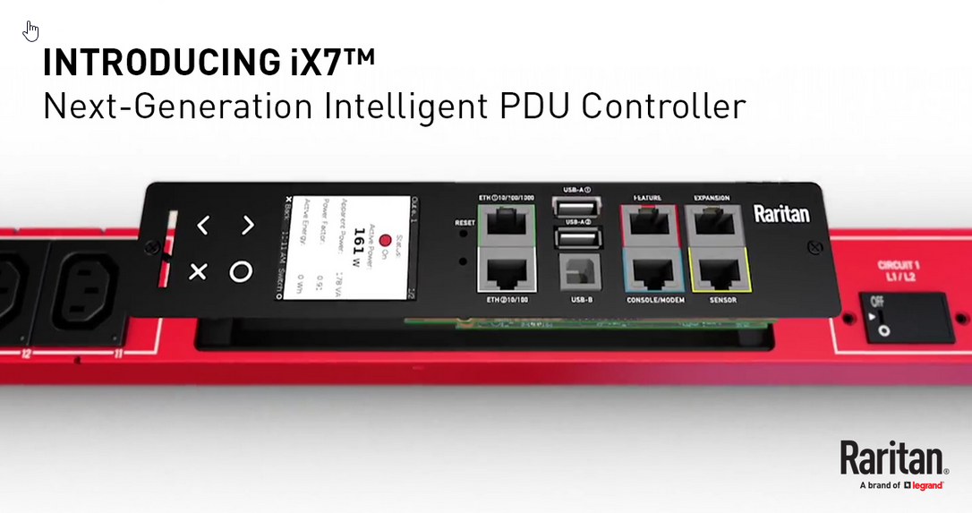 PX-5000 Raritan Intelligente IP Rack PDU mit Differenzstrommessung
