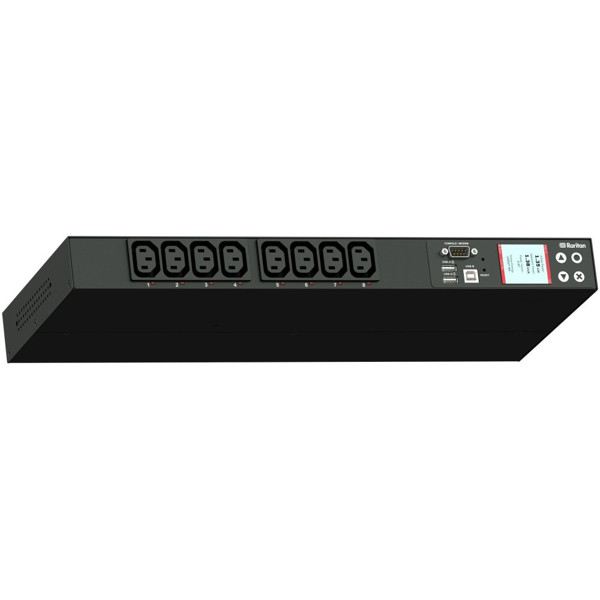 PX3-5190CR Rack Power Distribution Unit von Raritan mit 8 IEC320 C13 Ausgängen und einem IEC 60320 C20 Eingang