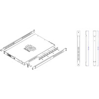 PX3TS-1875CR einphasiger 16A Rack Transfer Switch mit Kurzschlusserkennung von Raritan Montage