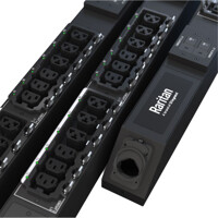 Anschlüsse der PX4 Rack PDUs intelligente Power Distribution Units von Raritan