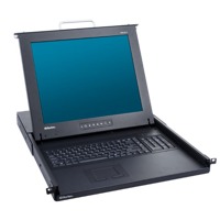 TMCAT17 von Raritan ist eine KVM Einbaukonsole und KVM Switch mit 8/16 Ports.