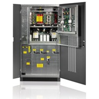 Offene Master MHT 200 Online USV Anlage von Riello UPS mit 200kVA / 180kW.