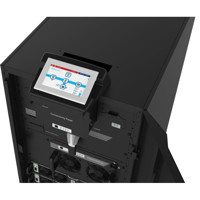 MPW 125 PWC 130X 3-phasige modulare USV Anlage mit 5 PM25X Modulen von Riello UPS Touchscreen