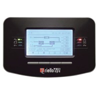 Display der Multi Sentry MST 30 Online USV Anlage von Riello UPS.