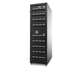 Batterie Box der Multi Power modularen USV Anlage mit 1-28x42kW von Riello UPS.