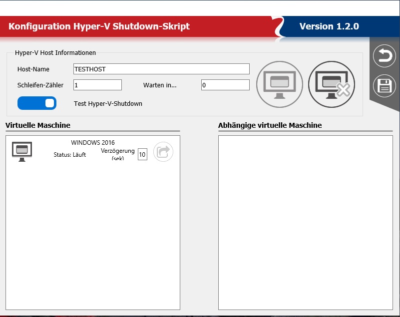 NetMan 204 Host Shutdown Hyper-V