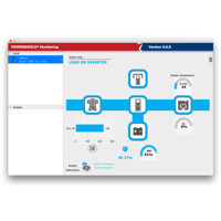 Ansicht der neuen MacOS Version der PowerShield3 USV Software von Riello UPS.