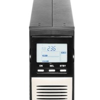 Display der Sentinel Dual SDH 2200 ER Online USV Anlage von Riello UPS.