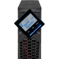 LCD Display der kompakten Sentinel Dual2 Online USV Anlage von Riello UPS