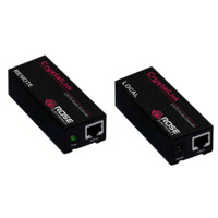 CrystalLink Audio Extender für Stereo Audio und Mikrophon über CATx von Rose Electronics.