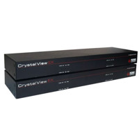 CrystalView EX5 Quad-Head DVI und USB KVM Extender von Rose Electronics.