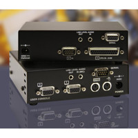 CrystalView Plus VGA und PS/2 KVM Extender über CATx auf 300m von Rose Electronics.