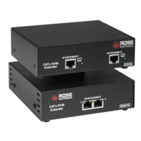 CrystalView Plus VGA und PS/2 KVM Extender über CATx auf 300m von Rose Electronics.