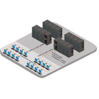 Orion XTender Rack KVM Extender Gehäuse für bis zu 21 Module von Rose Electronics.