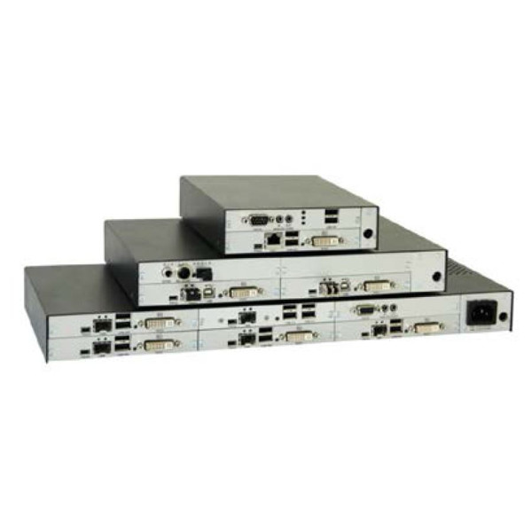 Orion XTender modularer KVM Extender über CATx oder Glasfaser von Rose Electronics.