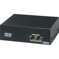 Remote Unit des SD-VUE/50A USB, VGA und Audio Extenders über CATx von Scene Double.