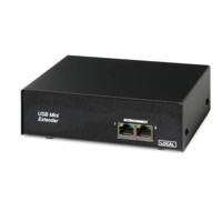 Vorderseite der Local Unit des SD-VUE/52 USB, VGA und Audio Extenders von Scene Double.