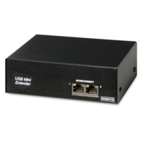 Vorderseite der Remote Unit des SD-VUE/52A USB, VGA und Audio Extenders von Scene Double.