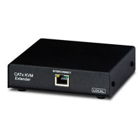 Vorderseite der Local Unit des SDBX/U1 USB & VGA KVM Extenders von Scene Double.