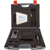 Lieferumfang des SNYPER-IoTS Graphyte NTN Signaltester von Siretta