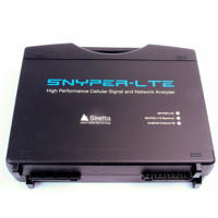 Snyper LTE+ Netzwerksignal Analysegerät mit 4G/LTE, 3G/UMTs und 2G/GSM von Siretta Transportbehälter