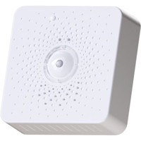 Weiße Variante des BREEZE-V LoRaWAN Smart Room Sensor und Präsenzmelder von TEKTELIC
