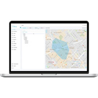 Interface der LOCUS Asset Tracking Anwendungen von TEKTELIC