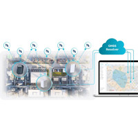 Beispiel einer Outdoor Anwendung der LOCUS Asset Tracking Anwendungen von TEKTELIC