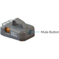 SEAL TEKTELIC tragbarer LoRaWAN GPS Tracker liegend