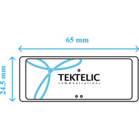 Zeichnung des SPARROW LoRaWAN Indoor Asset Tracker von TEKTELIC