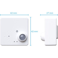 VIVID LoRaWAN Smart Room PIR Sensor von TEKTELIC Größe