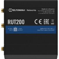 RUT200 Mobilfunk Industrierouter mit 4G LTE, Wi-Fi und 2x RJ45 Ports von Teltonika von oben