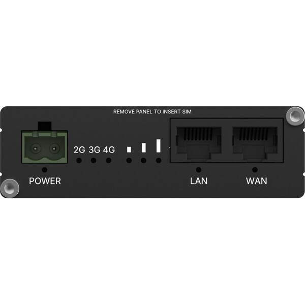 Teltonika RUT206 Router Industriale 4G/LTE Cat 4 – RS232/RS485, PoE Attivo/Passivo, MicroSD E RutOS