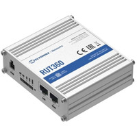 RUT360 industrieller 802.11 b/g/n Wi-Fi 4G LTE CAT6 Router von Teltonika
