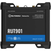 RUT901 industrieller 4G LTE Cat 4 Mobilfunk Router von Teltonika Front