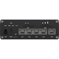 Ethernet Ports des industriellen RUTM16 LTE Cat 6 Router von Teltonika