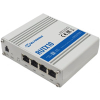 RUTX10 Ethernet und WIFI Router mit 4x Gigabit Ports und WIFI 5 802.11ac von Teltonika